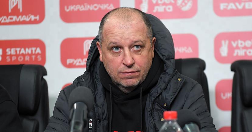 Coach Yuriy Vernydub of 'Kryvbas'